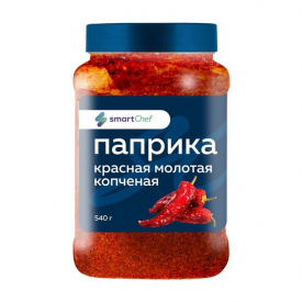 Паприка красная сладкая молотая копченая Smart Chef 540 гр