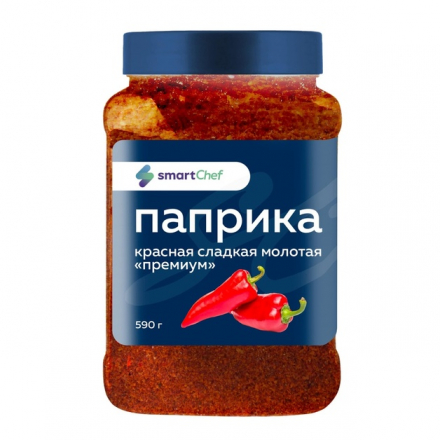 Паприка красная сладкая молотая Премиум Smart Chef 550 гр