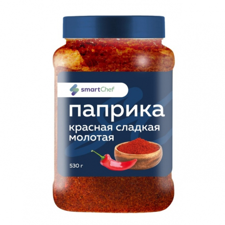 Паприка красная сладкая молотая Smart Chef 530 гр
